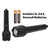 Defiant 80 Lumens Flashlight LED Lamp Torch with AAA Batteries Flash Light Camp Outdoor