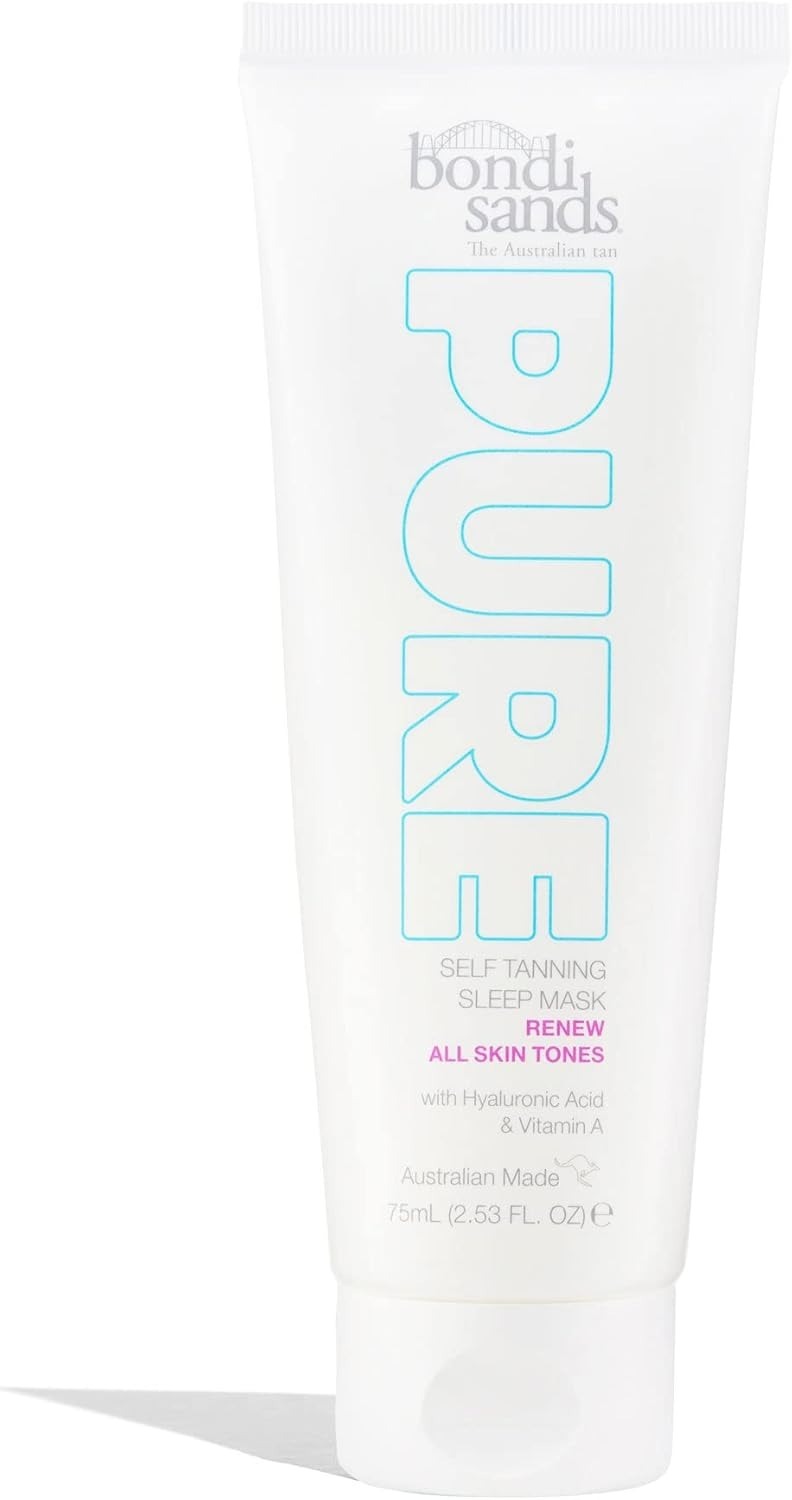 Bondi Sands 75m L Pure Self Tanning Sleep Mask Renew Hyaluronic Acid &amp; Vitamin A
