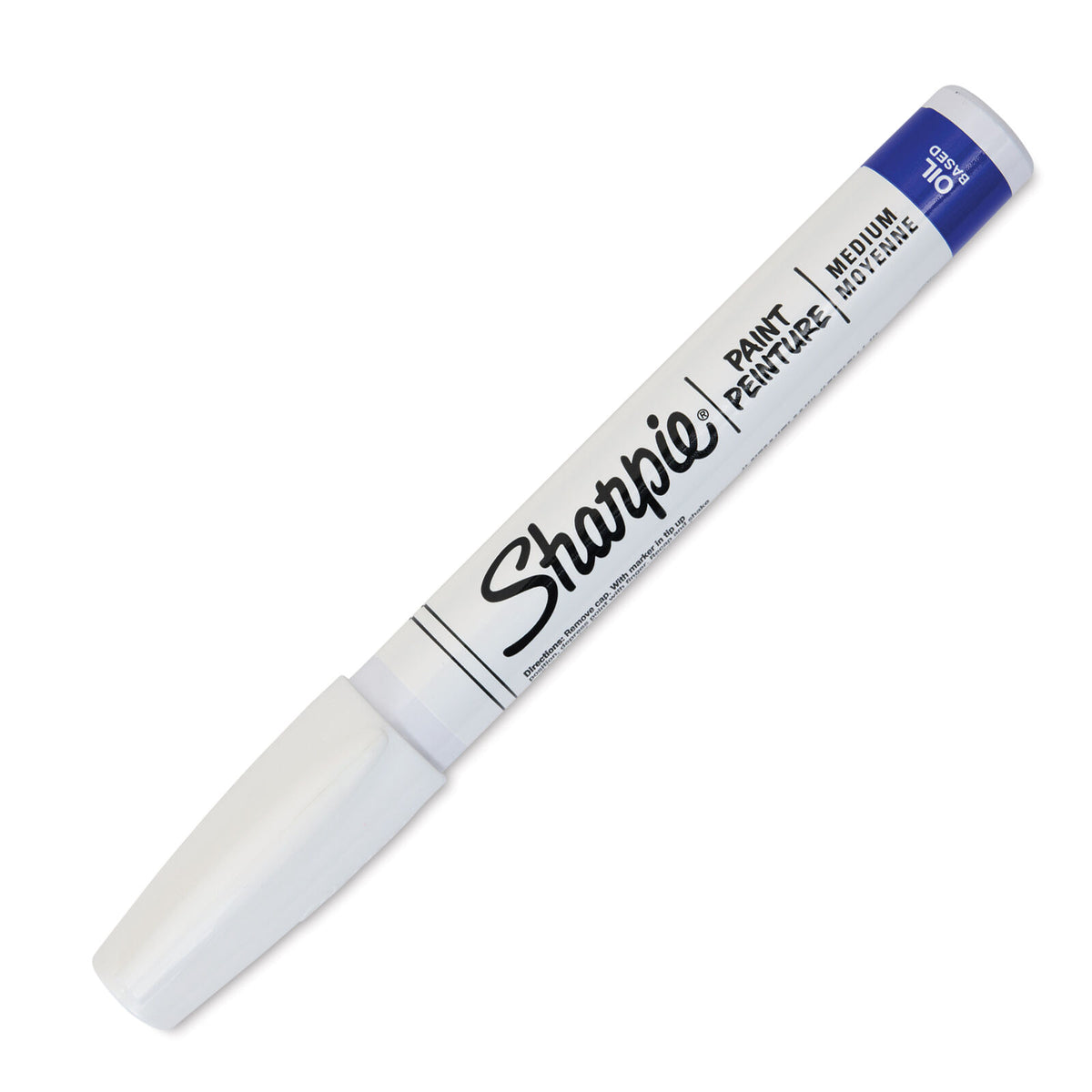 6x Sharpie Oil-Based Paint Markers in White Medium Point