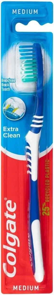 12x Colgate Extra Clean Toothbrush Medium (12 Packs of 1)