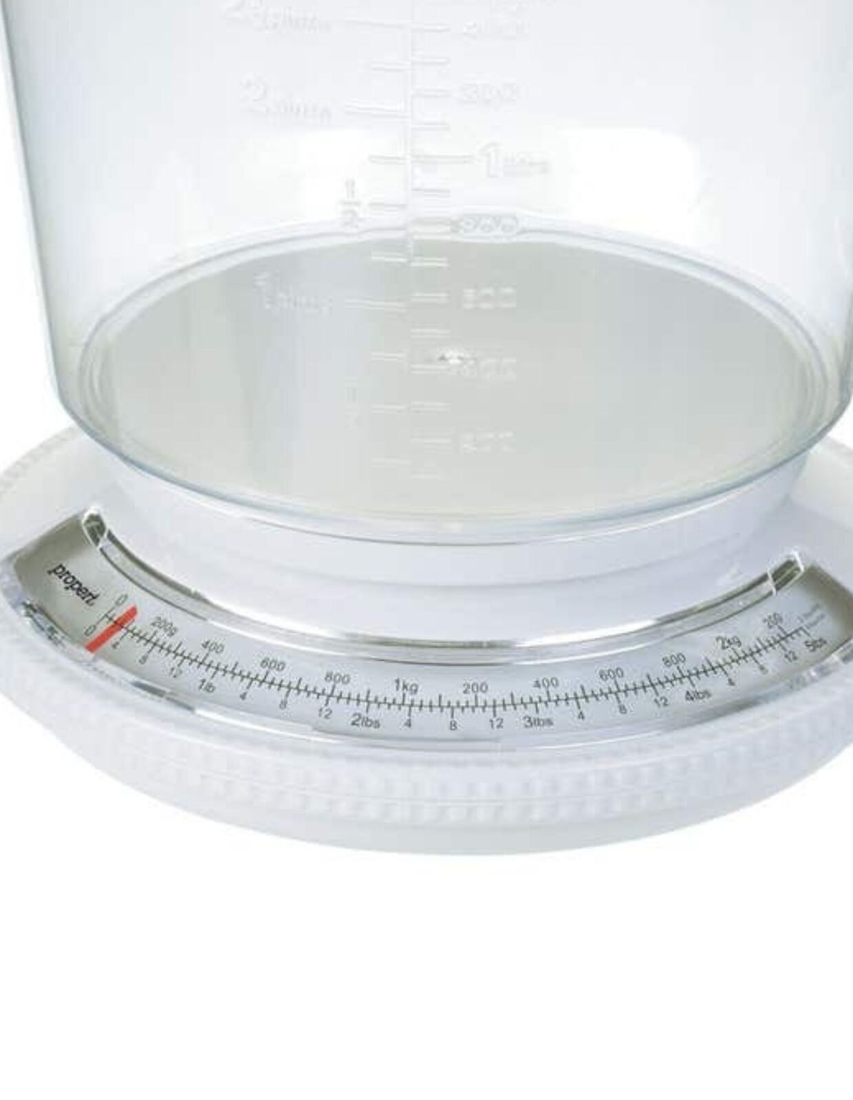 3x Propert 2.2kg Kitchen Scale with Jug Dishwasher Safe Scales