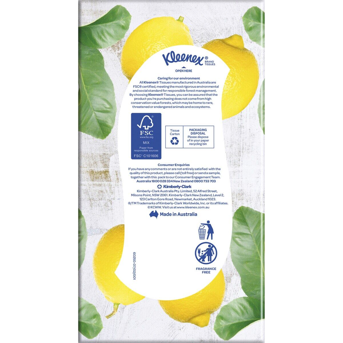 Kleenex Soft & Thick 3 Ply Facial Tissues 1 Pack of 95