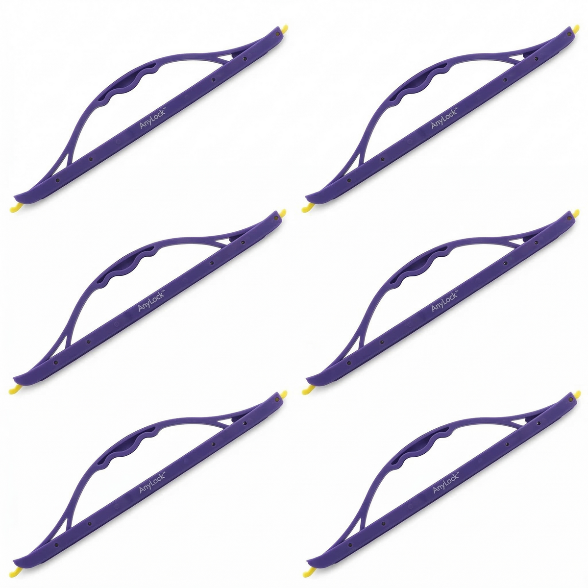 6x ANYLOCK Handle Sealing Rod 285mm Sealers Reusable Clip Lock - Small
