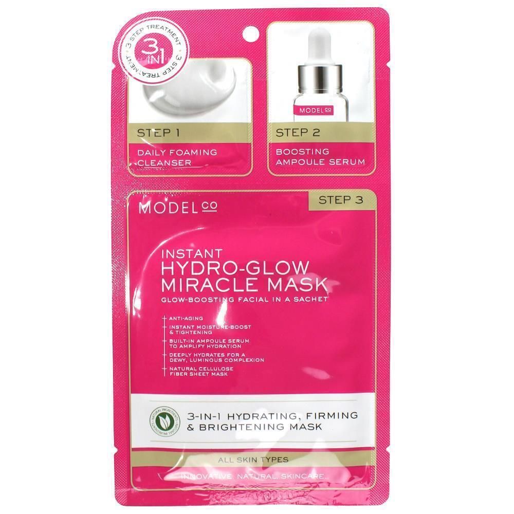 MODEL CO 3IN1 25mL X 1.5mL X 1.5mL HYDRATING, FIRMING &amp; BRIGHTENING MASK