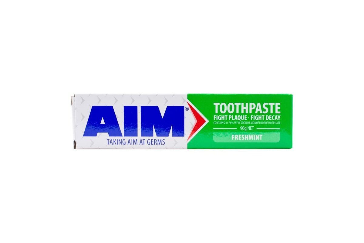 12x Aim Freshmint Toothpaste 90g