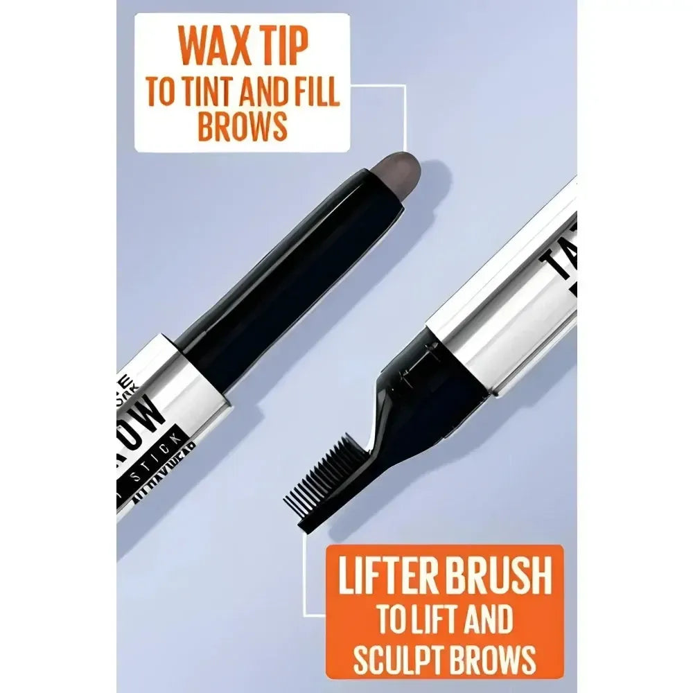 2x Maybelline Tattoo Studio 1.1g Brow Lift Stick Eyebrow Liner - 255 Soft Brown