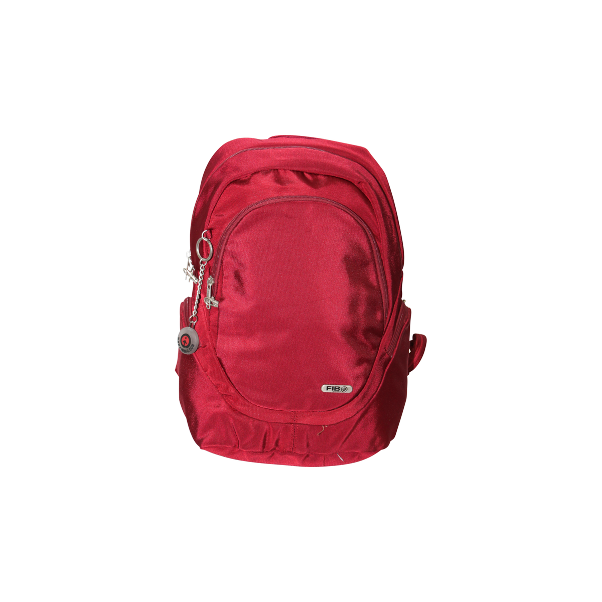 FIB Mens Backpack Travel Rucksack Shoulder Bag - Burgundy