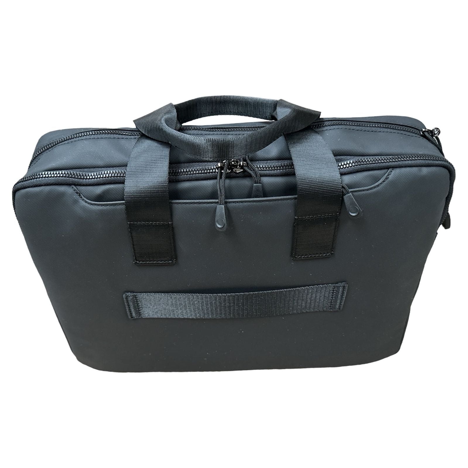 15" Futura Laptop Computer Bag Travel Work Messenger Bag w/USB Port - Black