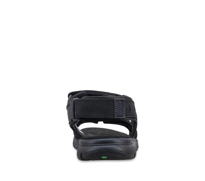 Timberland Mens Slip-On Leather Sandals Footwear - Black Nubuck