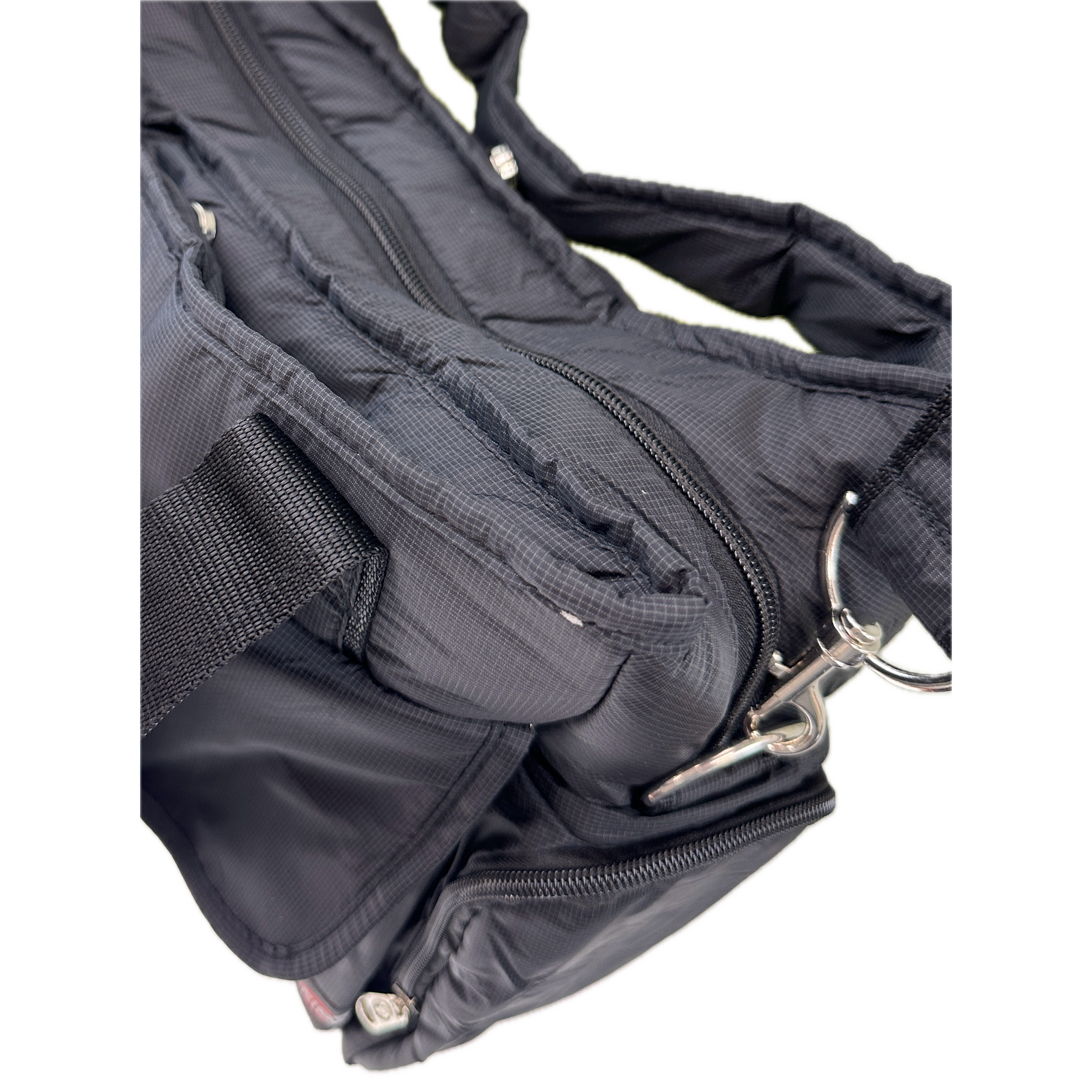 FIB Baby Nappy Bag Diaper Maternity Milk Mummy Changing Travel Tote - Black