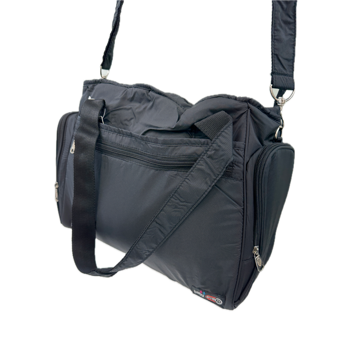 FIB Baby Nappy Bag Diaper Maternity Milk Mummy Changing Travel Tote - Black