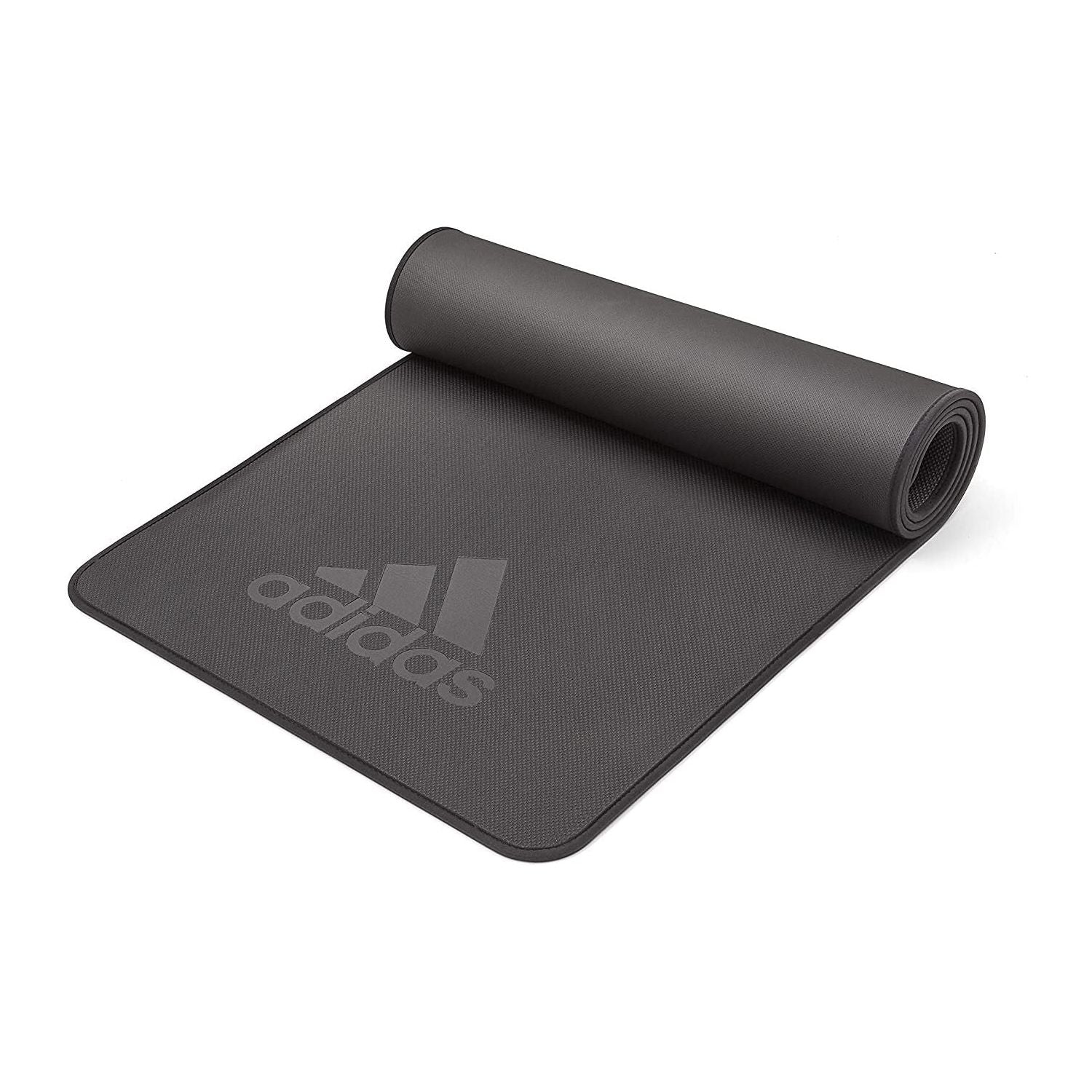 Adidas Professional Yoga Mat Exercise Training Floor Gym Fitness Judo Pilates - Black