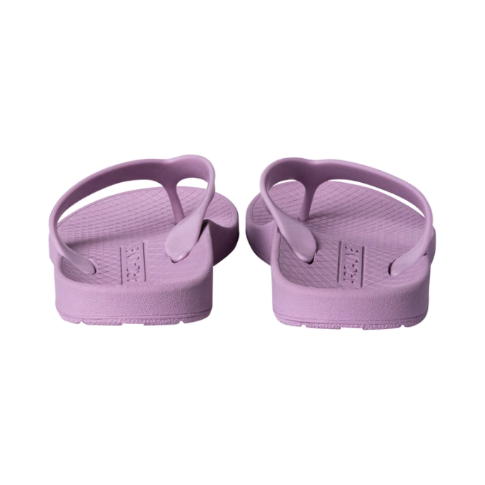 ARCHLINE Orthotic Flip Flops Thongs Arch Support Shoes Footwear - Lilac Purple - EUR 36