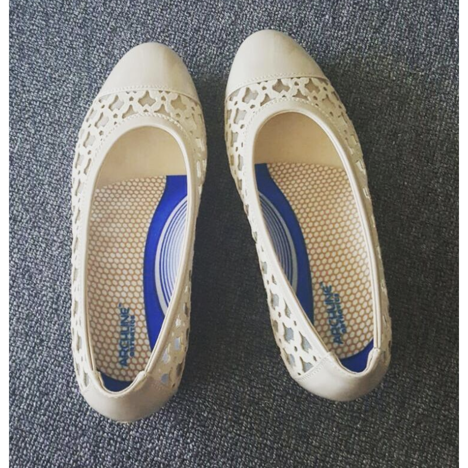 ARCHLINE 3/4 Slim Orthotics Plantar Fasciitis Insoles Balance Support Relief - EUR 40