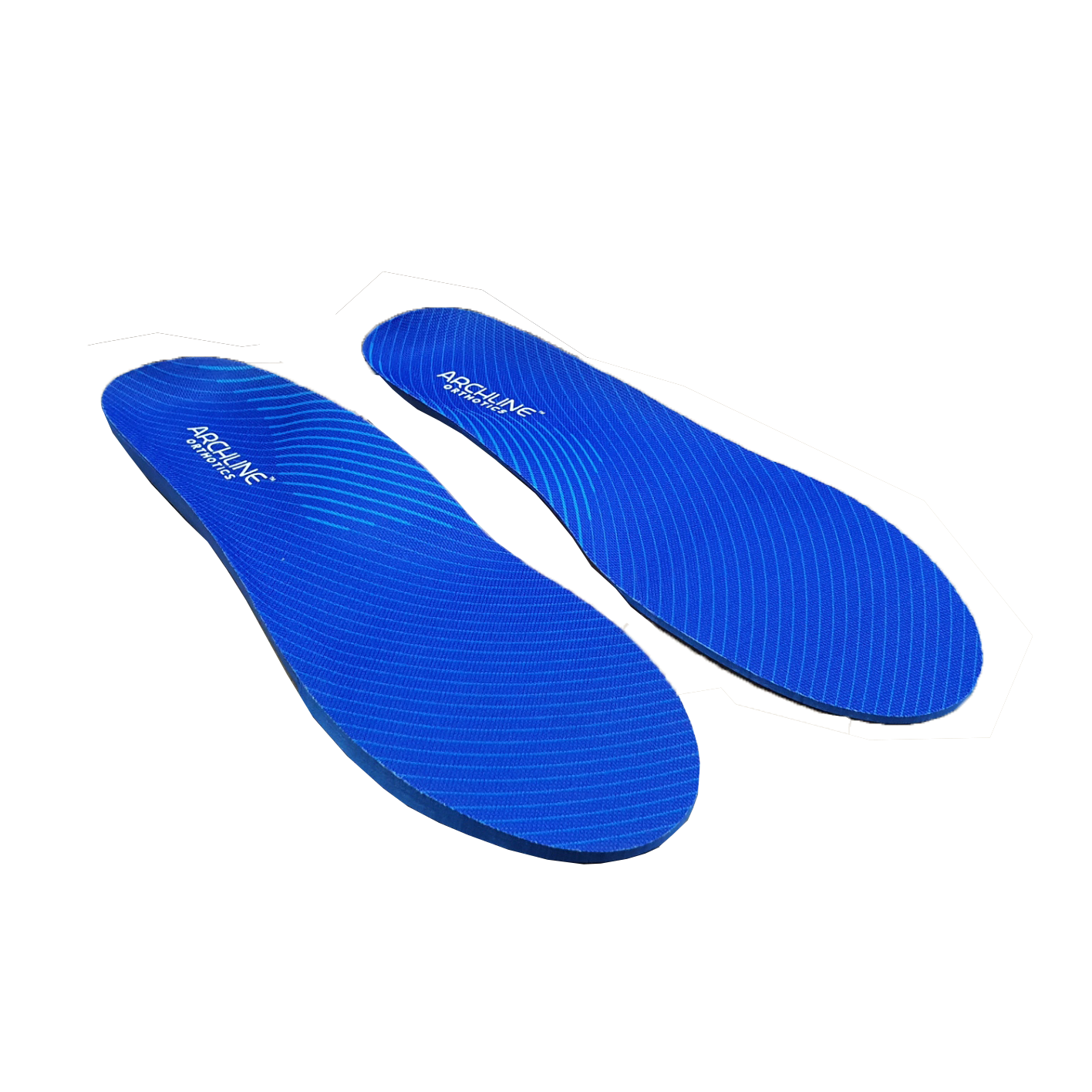 Archline Supination Orthotic Insoles - Full Length (Unisex) Plantar Fasciitis High Arch - Euro 43