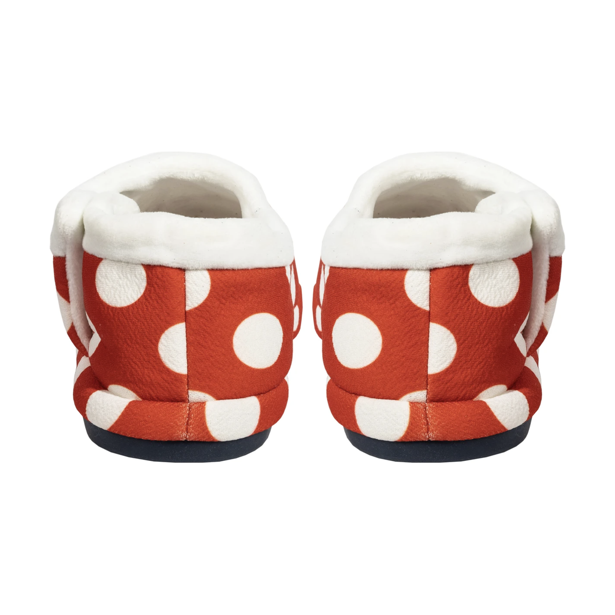 ARCHLINE Orthotic Slippers CLOSED Back Scuffs Moccasins Pain Relief - Red Polka Dots - EUR 36 (Womens 5 US)