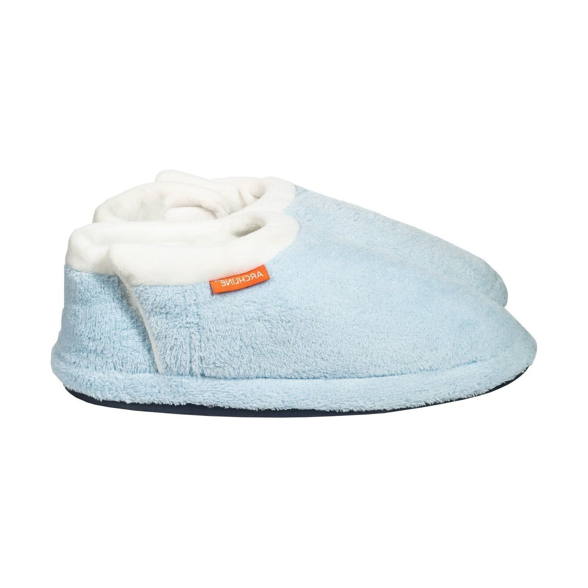 ARCHLINE Orthotic Slippers Closed Scuffs Pain Relief Moccasins - Sky Blue - EUR 42
