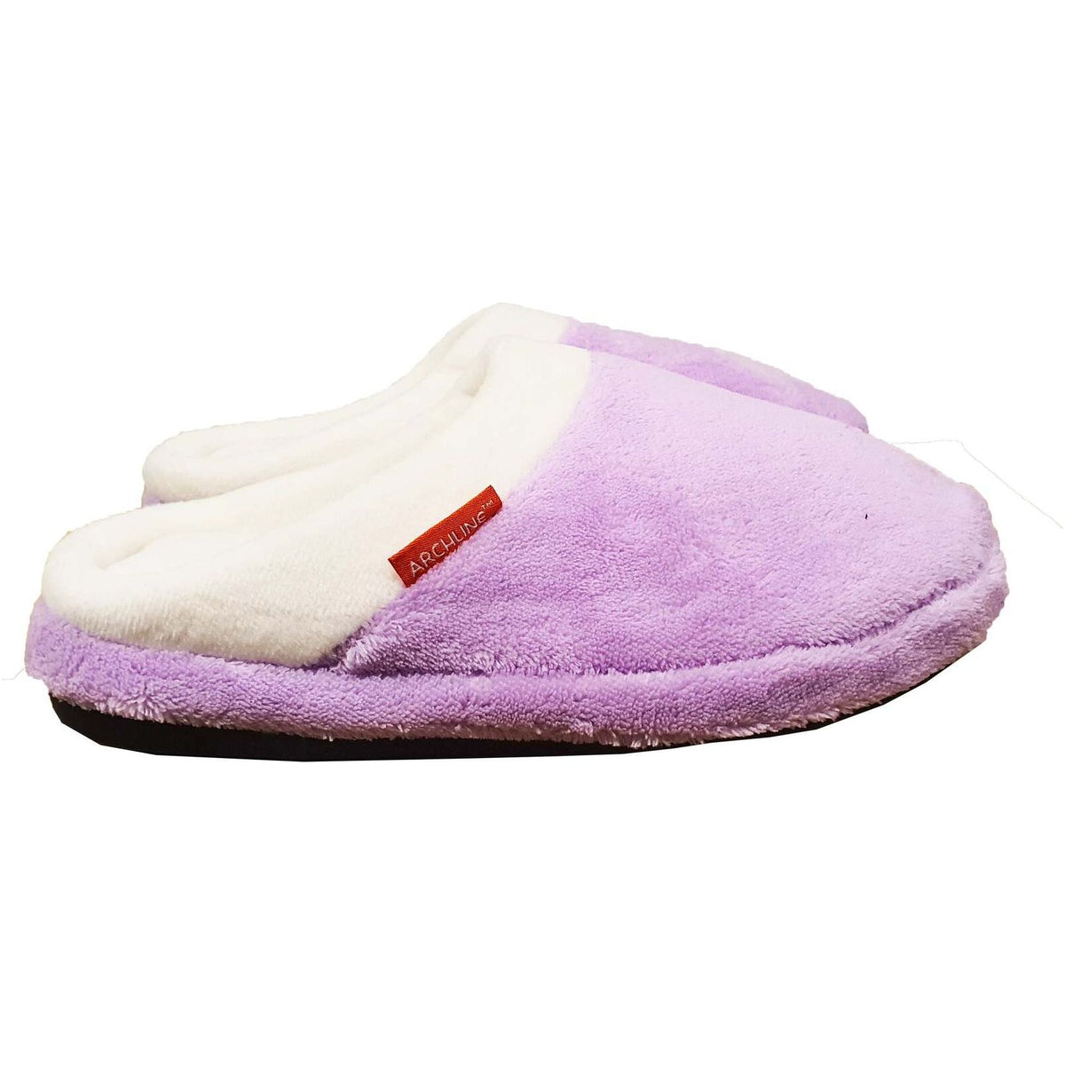 ARCHLINE Orthotic Slippers Slip On Arch Scuffs Pain Relief Moccasins - Lilac - EU 41