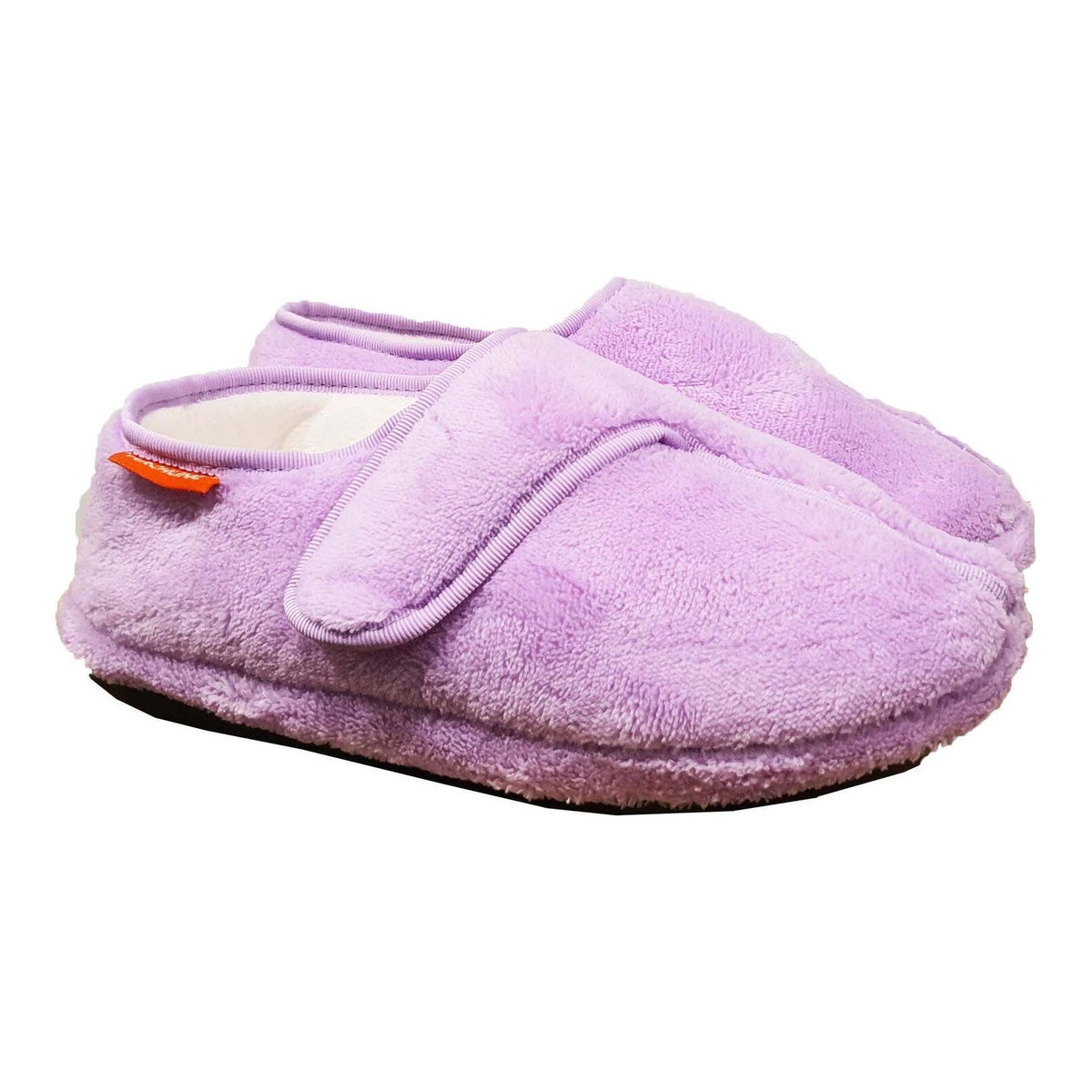 ARCHLINE Orthotic Plus Slippers Closed Scuffs Pain Relief Moccasins - Lilac - EU 35