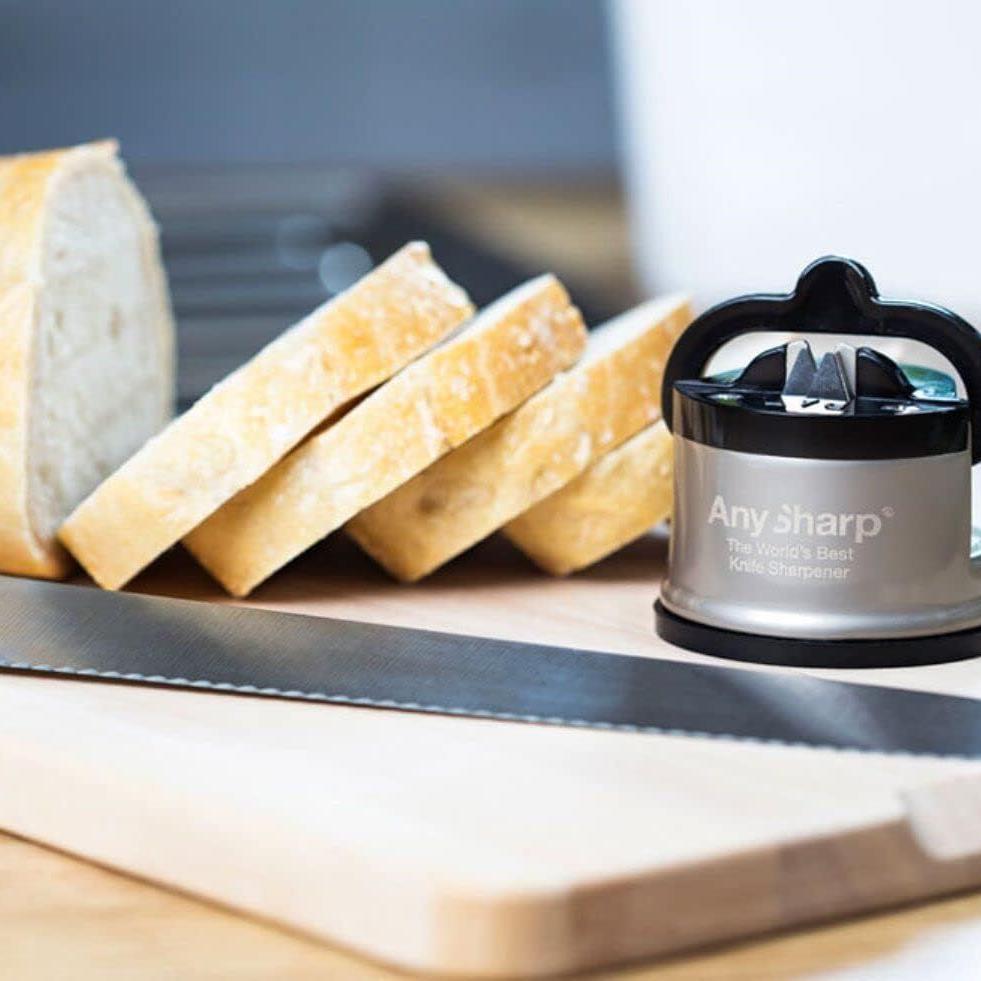 Any Sharp Pro Worlds Best Knife Sharpener for Knives Blades Scissors