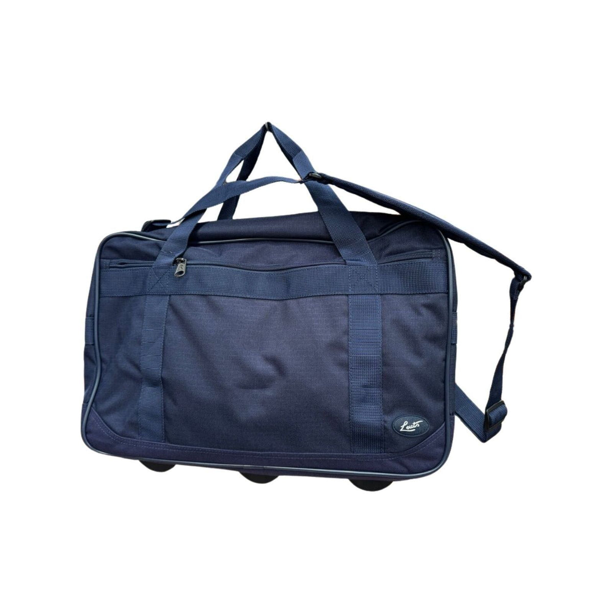 44L Foldable Duffel Bag Gym Sports Luggage Travel Foldaway School Bags - Dark Navy