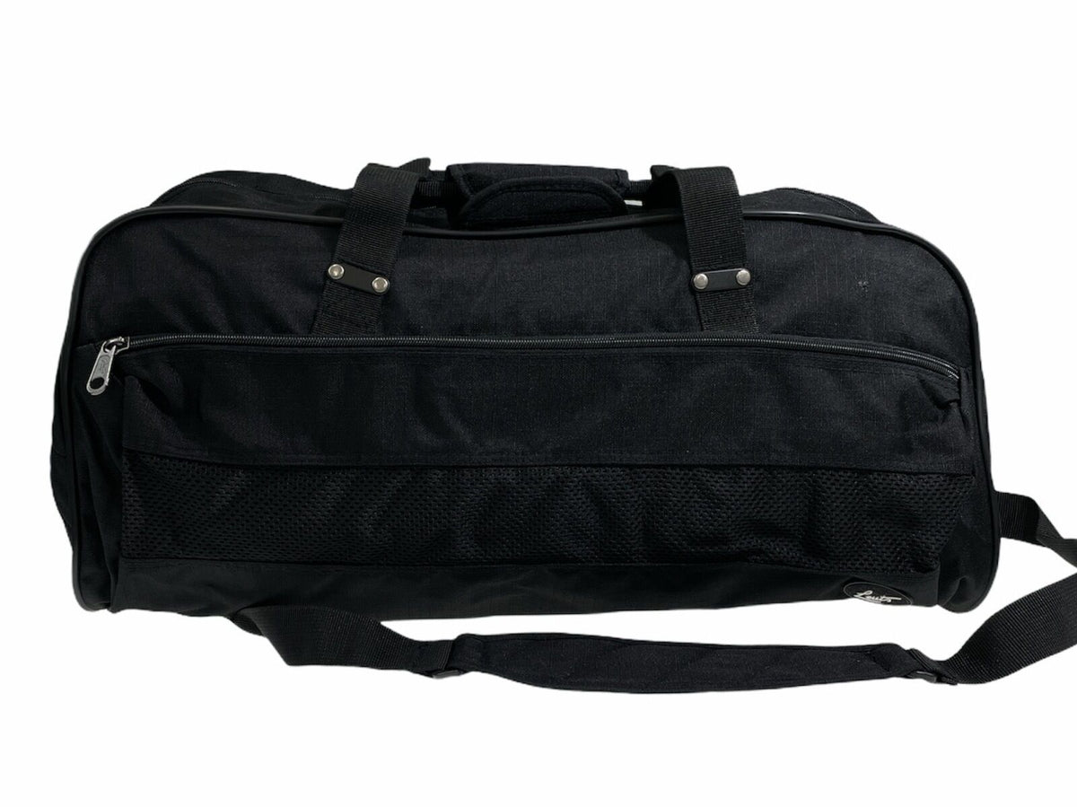 45L Foldable Jumbo Duffel Bag Gym Sports Luggage Travel Foldaway School Bags - Black - Black - Black - Black - Black - Black - Black - Black - Black -