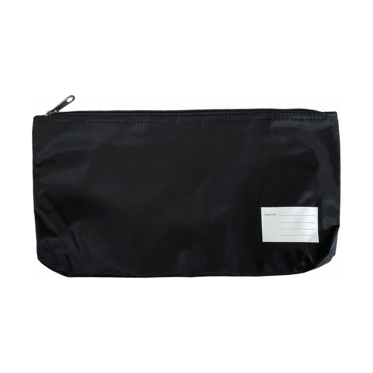 Large Capacity School Stationery Pen Pencil Case Bag - Black