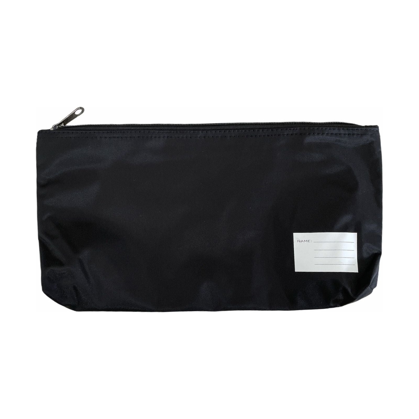 Large Capacity School Stationery Pen Pencil Case Bag - Black