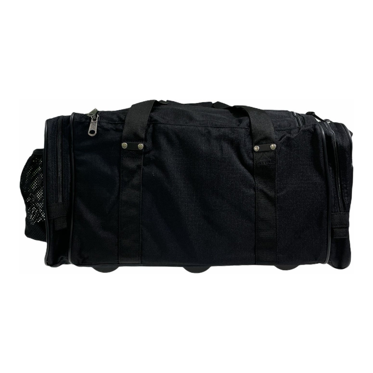 44L Travel Foldable Duffel Bag Gym Sports Luggage Travel Foldaway D-Zip Top School Bags - Black