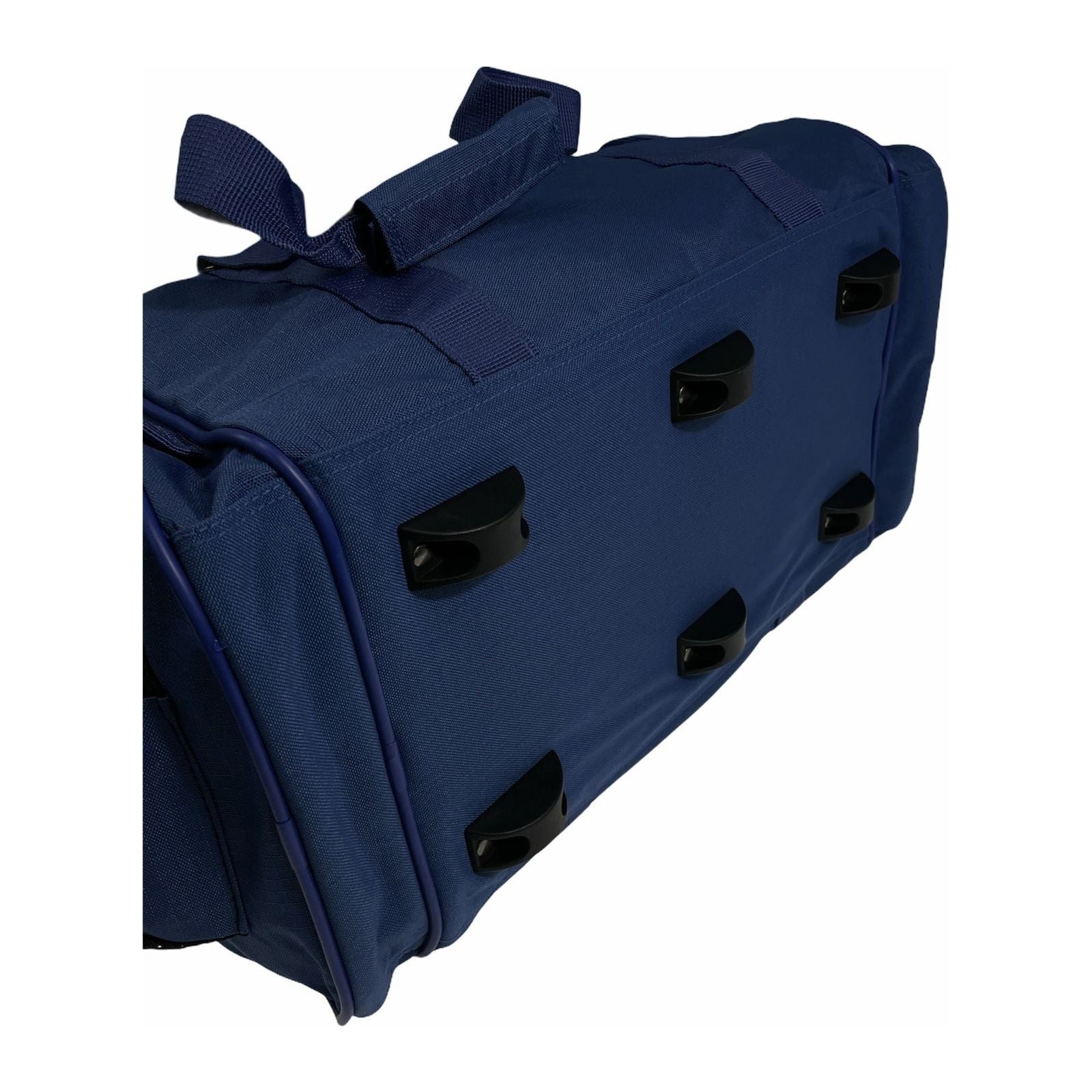 44L Travel Foldable Duffel Bag Gym Sports Luggage Travel Foldaway D-Zip Top School Bags - Royal Blue