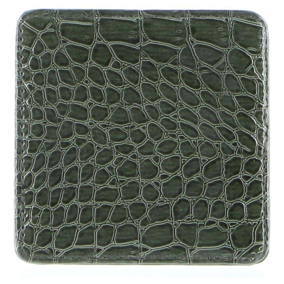 4x de Burg Tableware Crocodile Coasters Mats Pad Drinks Table Non Slip - Green