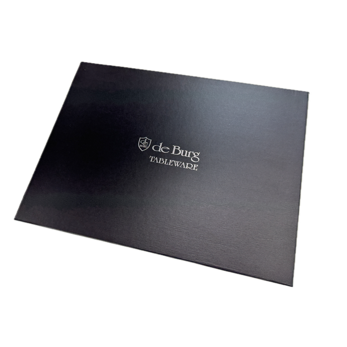 de Burg 4 Piece Table Place Mat Set Placemat with Croc Pattern - Blue