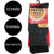 12 Pairs Thermal Heated Socks w/ BONUS Hot Water Bottle Warm Winter Pack