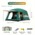 Tasman 3-5 Person Tent Camping Hiking Festival Pop Up Sleeping - Green