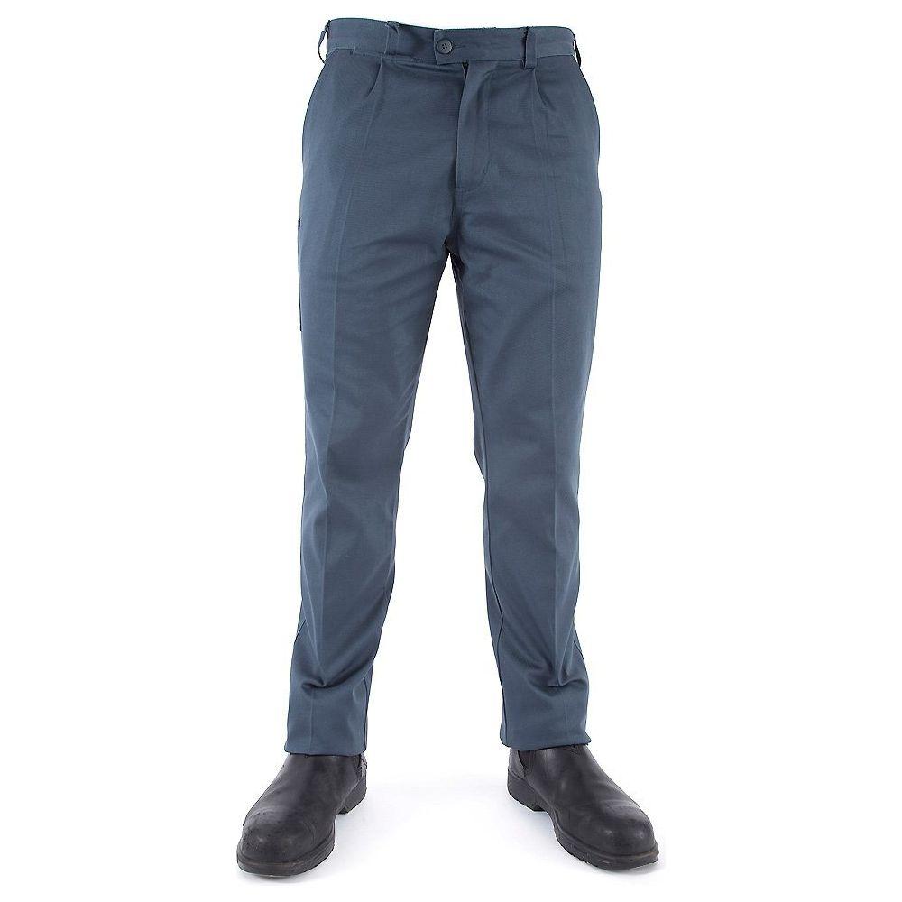 Bisley BP6007 Cotton Drill Pants Trousers Workwear - Bottle Green - 122 Stout