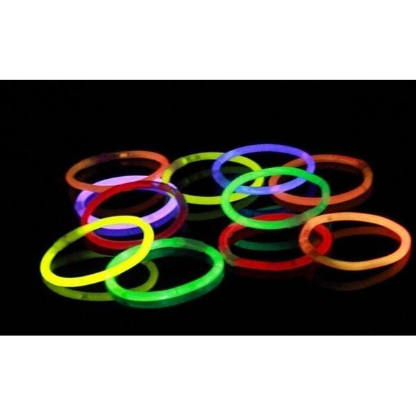 15 GLOW STICKS Party Light Glow In The Dark Rave BRACELETS Disco Bulk 20cm