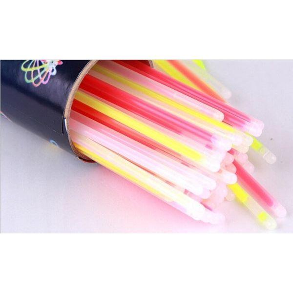 15 GLOW STICKS Party Light Glow In The Dark Rave BRACELETS Disco Bulk 20cm