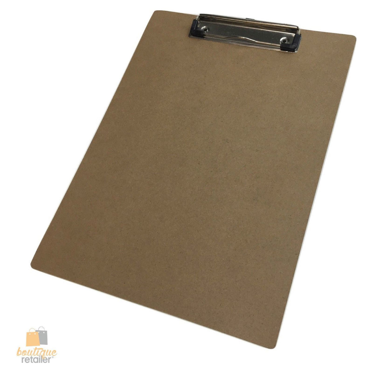 WOODEN A4 CLIPBOARD Hardboard Menu Clip Office Restaurant Writing Board Holder