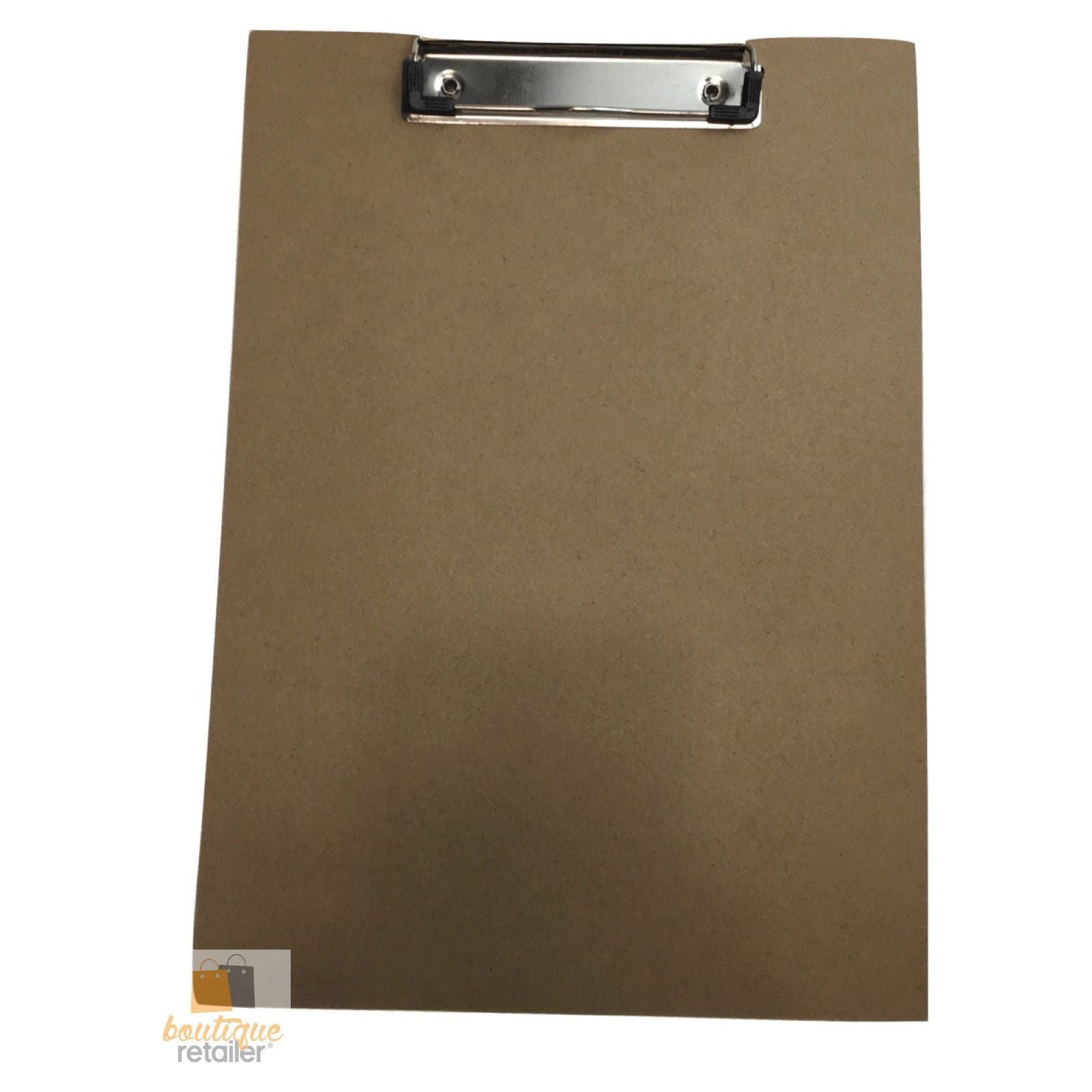 WOODEN A4 CLIPBOARD Hardboard Menu Clip Office Restaurant Writing Board Holder