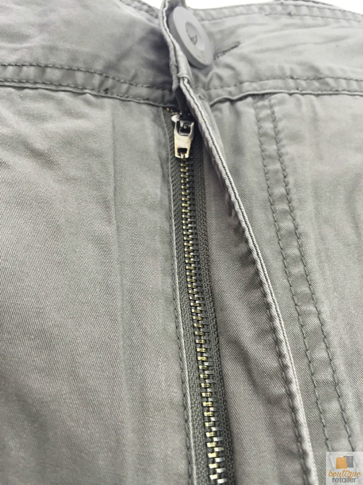 Deluxe CARGO SHORTS Heavy Duty Summer 100% COTTON - Khaki Green