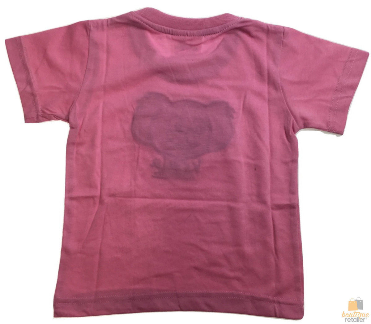 Kids KOALA AUSTRALIA T Shirt Tee Souvenir Gift Childrens Child 100% Cotton Top - Light Pink - 2