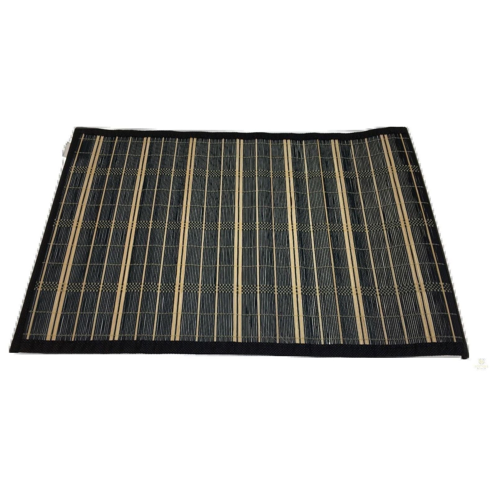Set of 4 BAMBOO PLACEMATS Dinner Table Decor Party Natural Party 45x30cm BULK