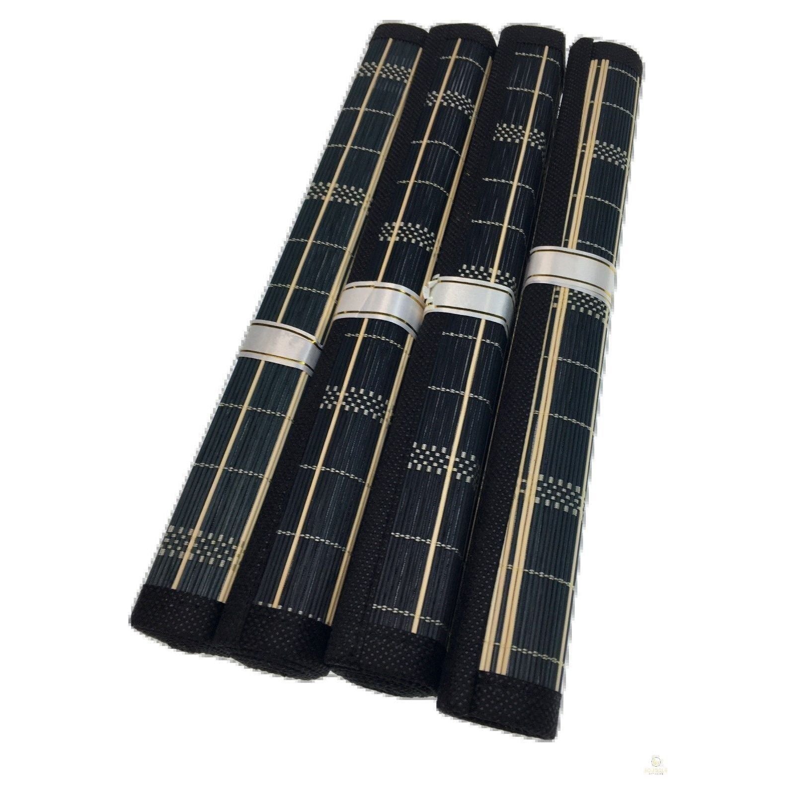 Set of 8 BAMBOO PLACEMATS Dinner Table Decor Party Natural Party 45x30cm BULK