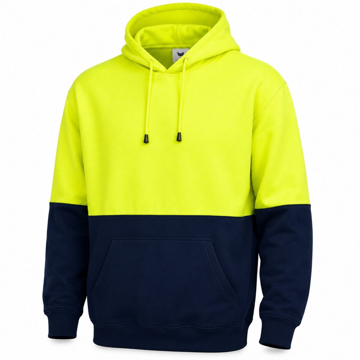 Hi Vis Polar Fleece Hoodie Safety Workwear Jumper Fleecy Jacket UPF 50+ - Yellow
