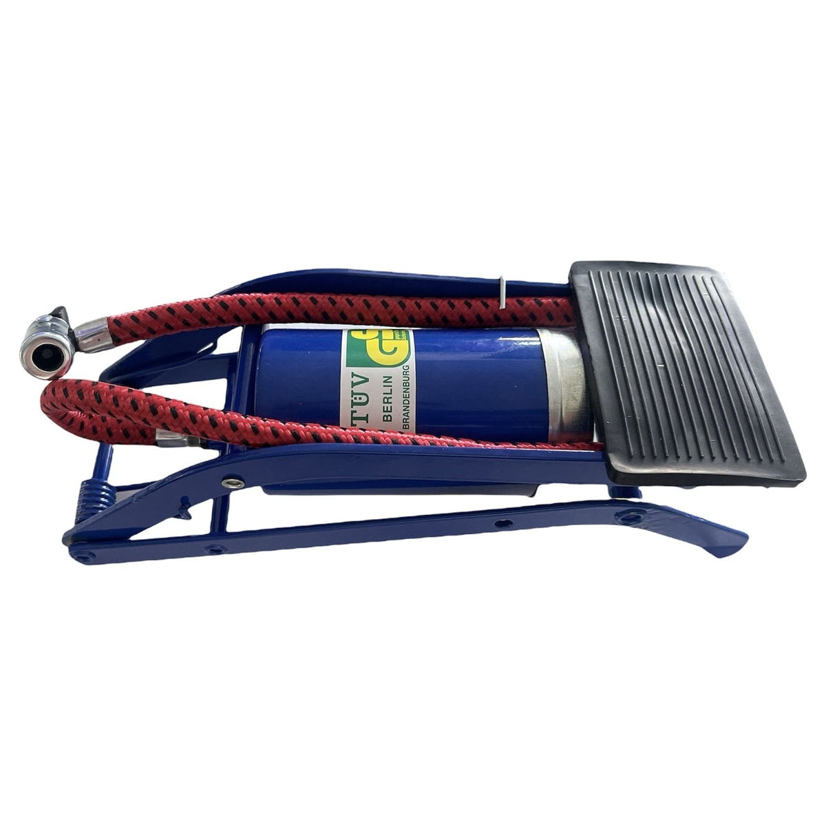 Foot Air Pump High Pressure Gauge Tyre Tire Inflator Air Bed Bike Ball