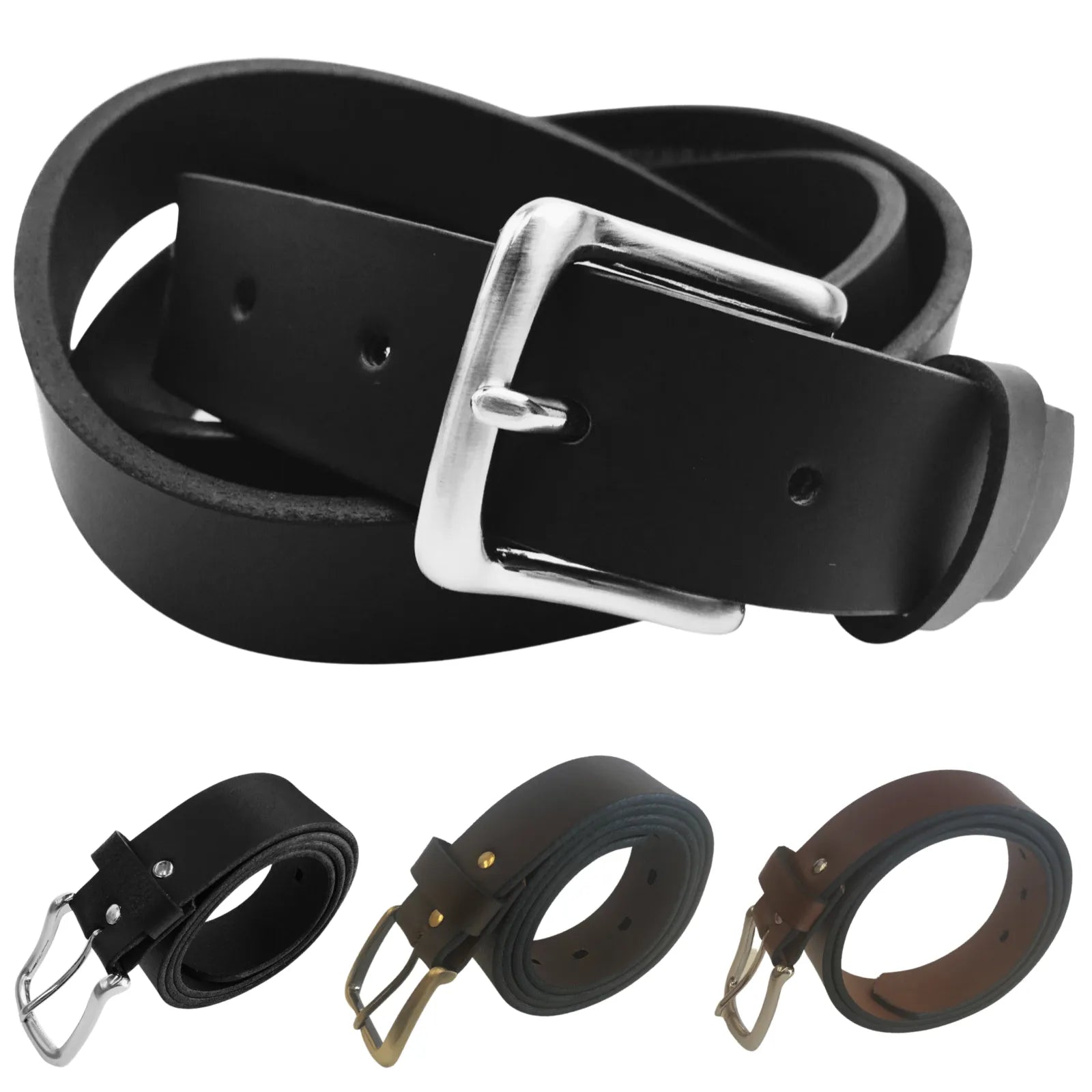 Genuine Full Grain Leather Belt Mens Jeans MADE IN AUSTRALIA Premium Quality