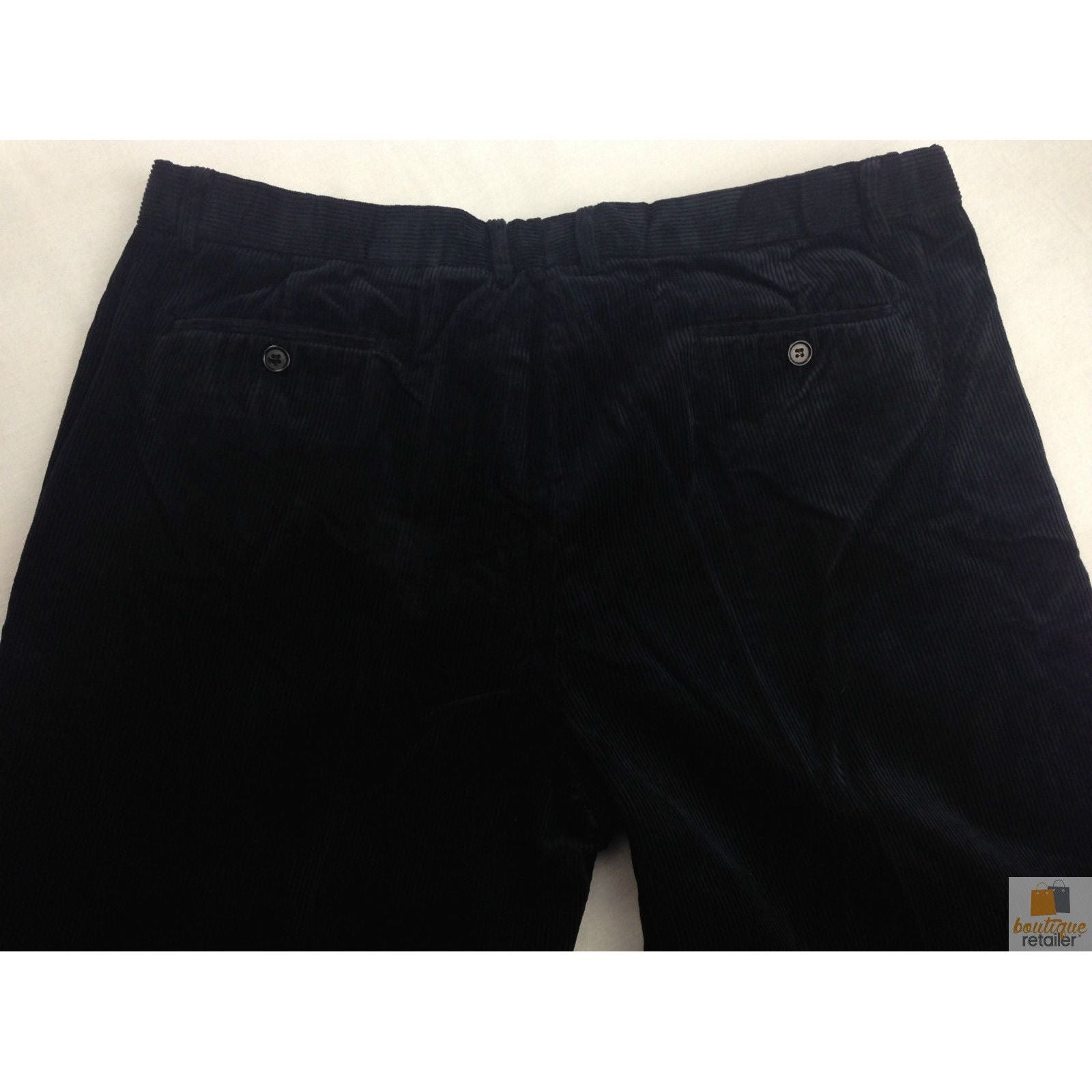 MENS CORDUROY PANTS Trousers Cords Casual STRETCH COTTON Size 32""-44"" Adjustable - Navy (49) - 107 (42"")