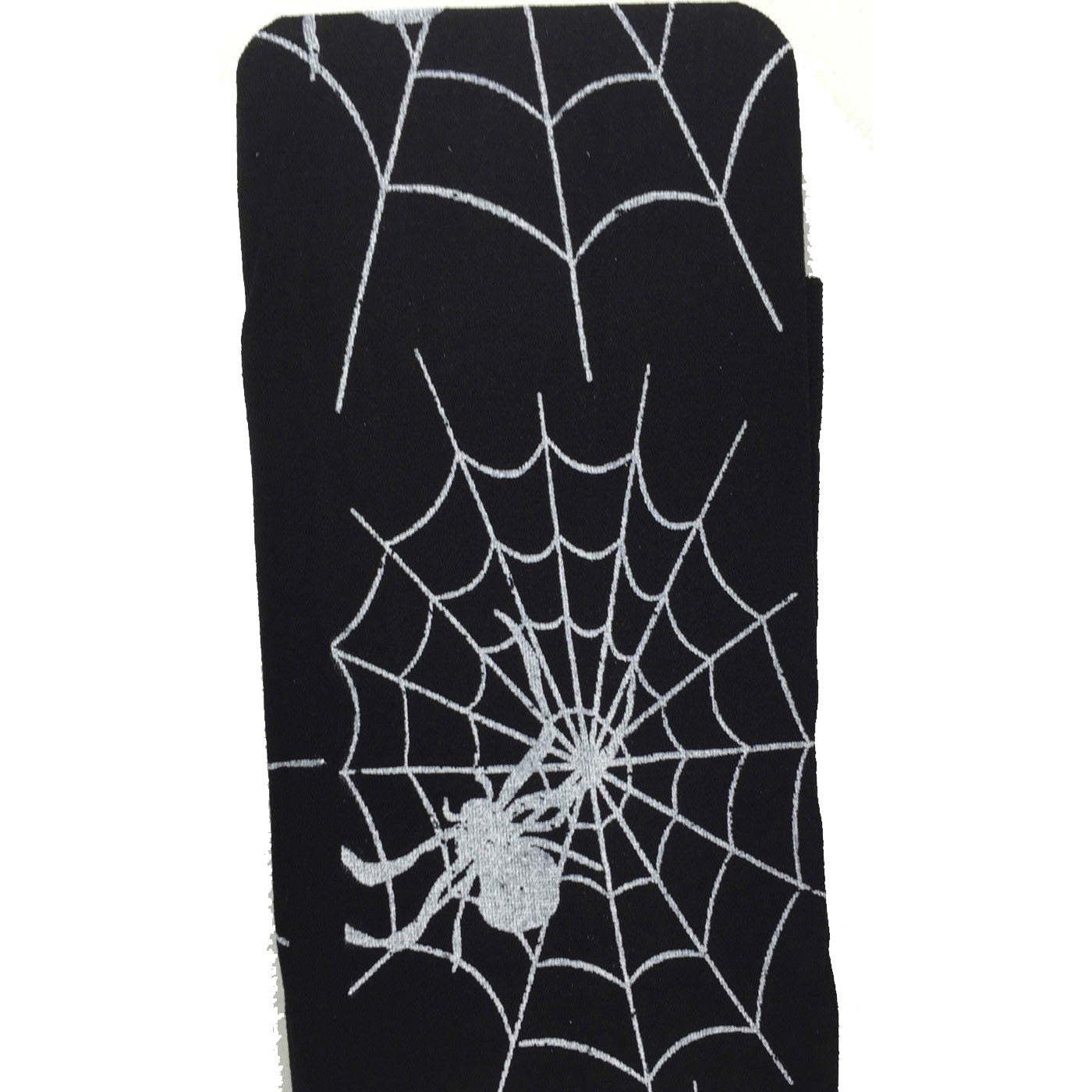 Stay Up OVER THE KNEE SOCKS Stockings Hosiery Party Costume Stockings - Spiderweb (Black/White)