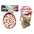 Zombie Brain Skull Cap Costume Halloween Bloody Headpiece Fancy Dress Bandage