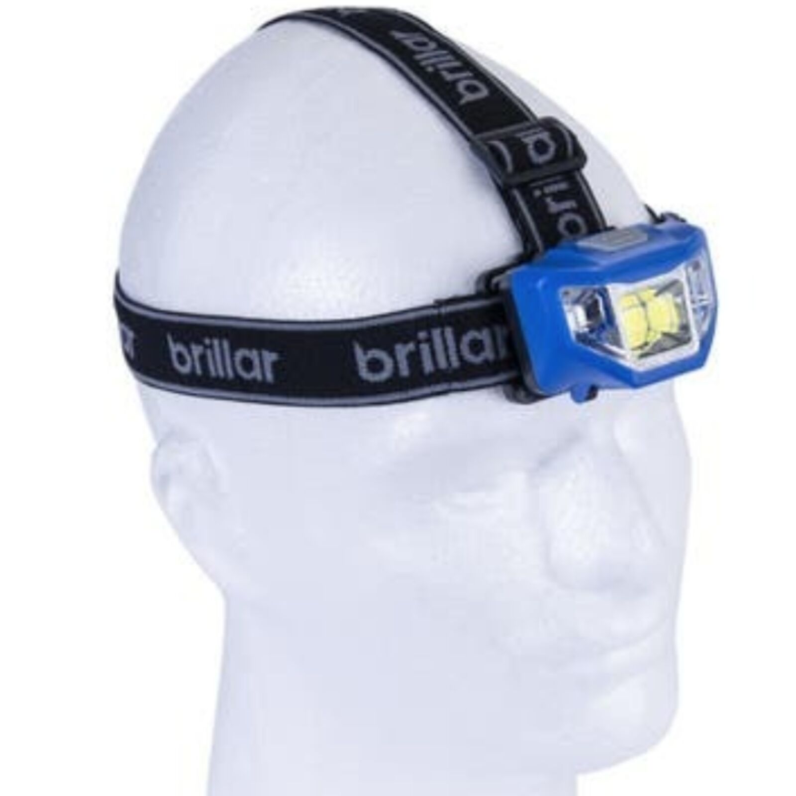 5 Mode Headlamp COB LED Technology Wide Beam Light Adjustable Headband 90 degree Running